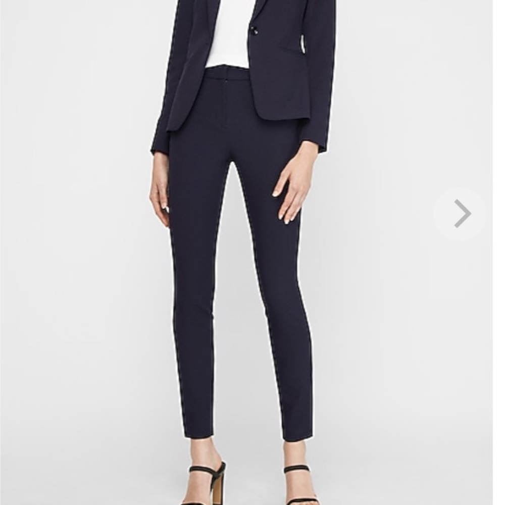 High Waisted Supersoft Twill Skinny Pant